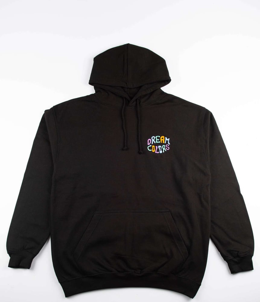 Image of Hoodie Black Dream Colors