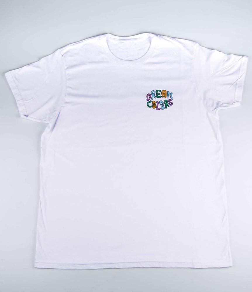 Image of Tee White Dream Colors