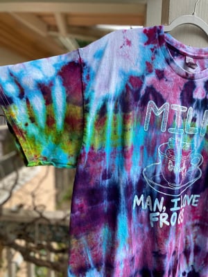 Image of XL MILF Man I Love Frogs Tie Dye Shirt 5