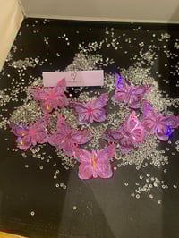Butterfly cake toppers pack of 6 