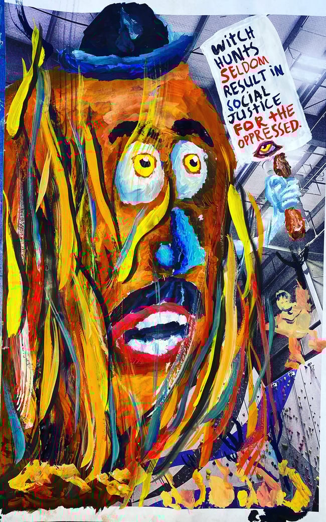 Mr. Potato Head’s Cancellation -Original Painting