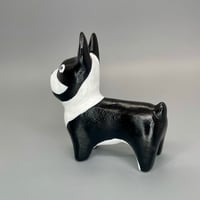Image 3 of Boston Terrier Art Figurine "Maude"