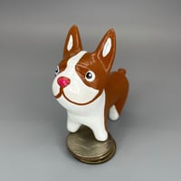 Image 3 of Boston Terrier Art Figurine "Happy"