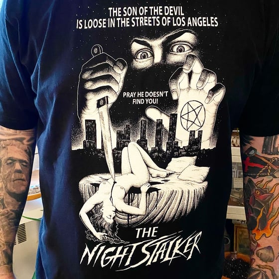 Image of Professor Tooth's - Richard Ramirez “The Night Stalker” Tee Shirt
