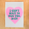 Hug Dad Greeting Card