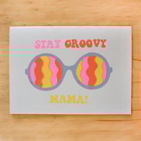 Groovy Mama Greeting Card