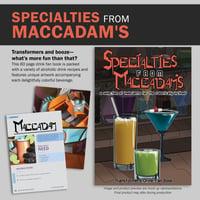 Specialties from Maccadam’s Fan Art Drink Book