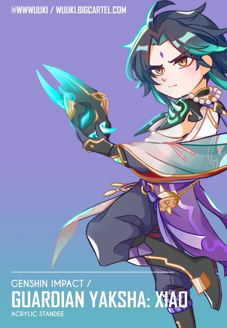 PRE-ORDER] Xiao ✦ Acrylic Standee | wwwuuki