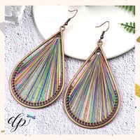Image 2 of Colorful Drop Earrings