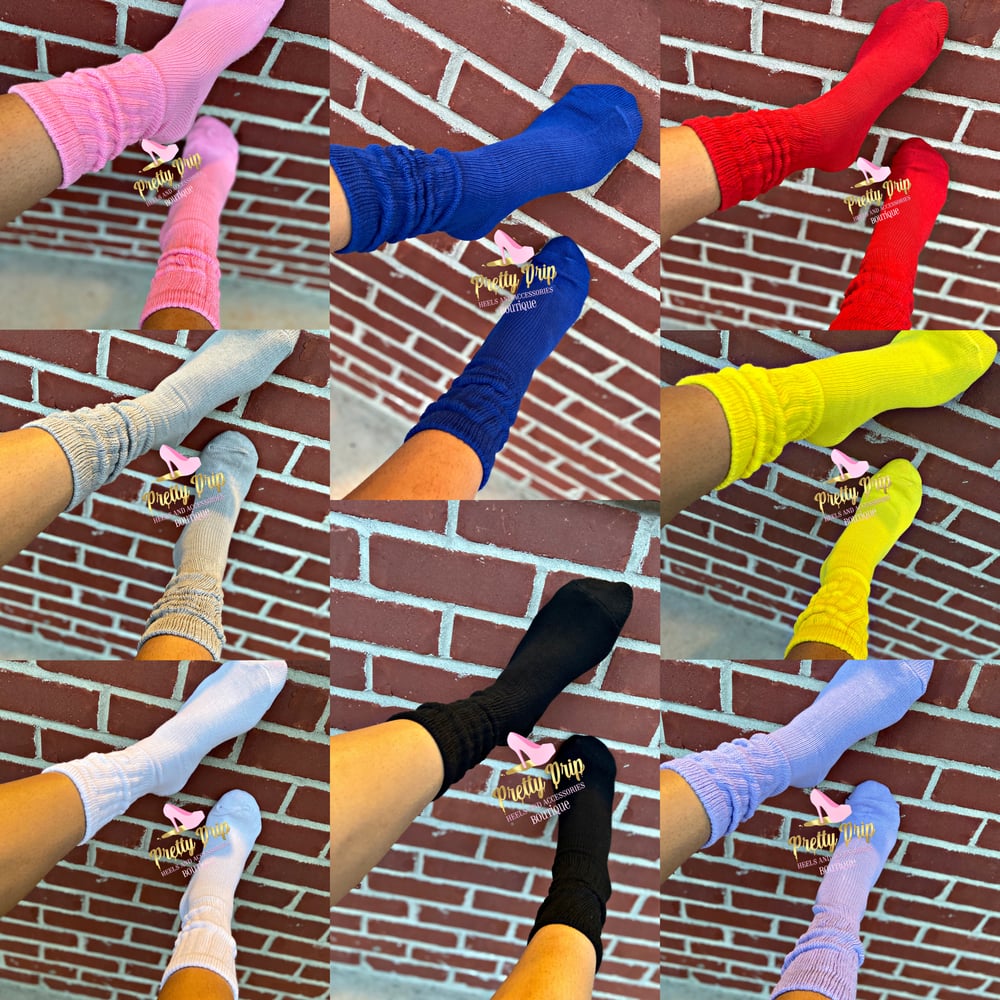 Boujee Slouch Socks 