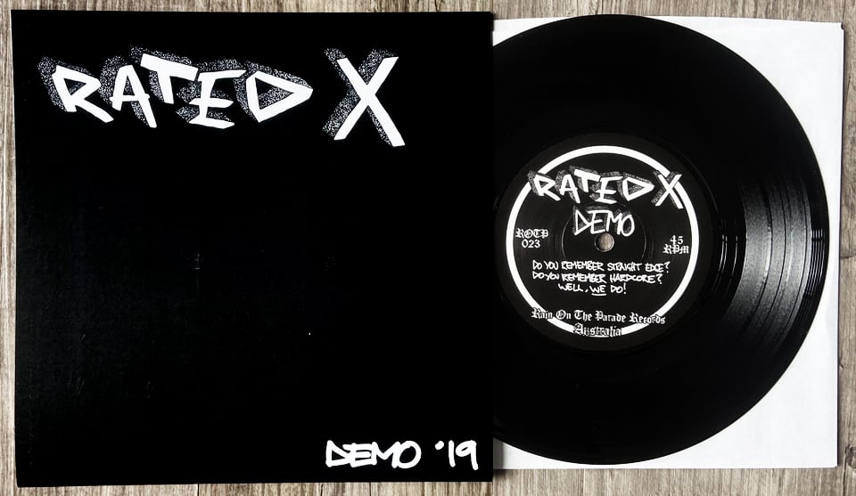 Image of RATED X - Demo 7"