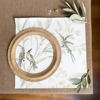 Image 2 of UNIQUE petit cadre rond en bois