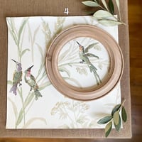 Image 4 of UNIQUE petit cadre rond en bois