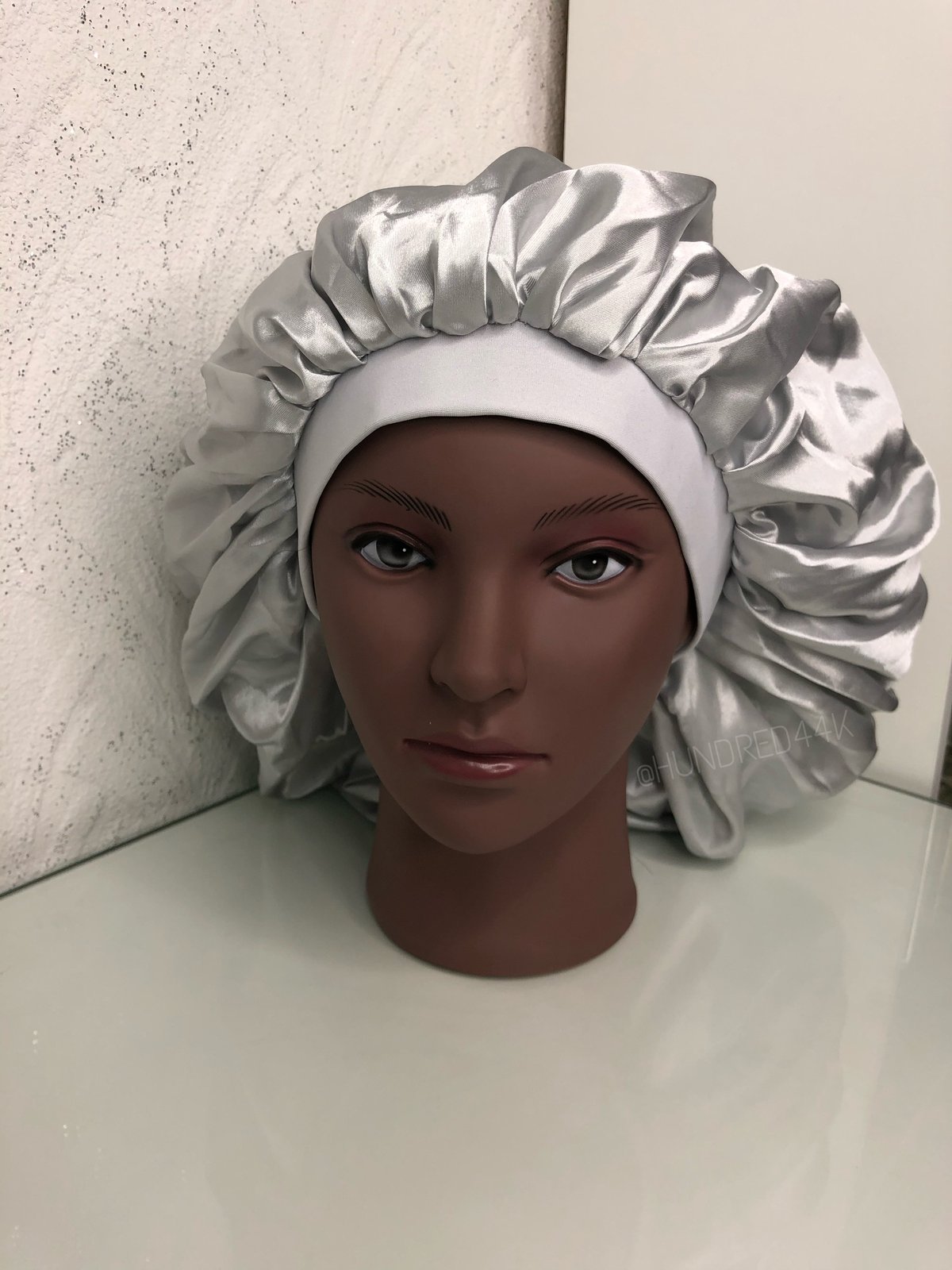 EXTRA LARGE BONNET- SILVER