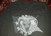 Cattle Skull Grey Long Sleeve