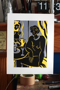 Image 2 of Malta - a3 linocut print