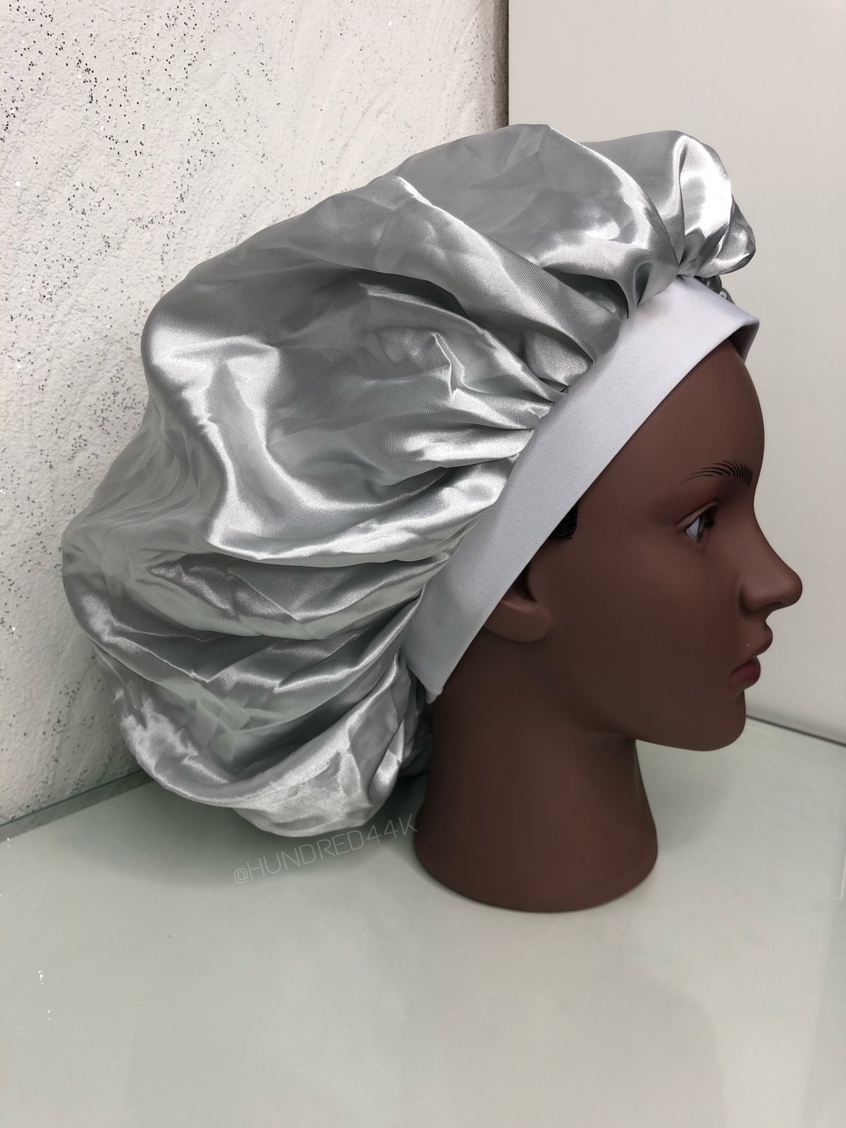 EXTRA LARGE BONNET- SILVER