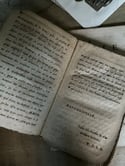 Livre divinatoire le Palais des curieux,  l’algèbre et le sort, et livre des songes, vers 1790!