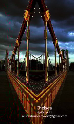 Chelsea - Mystery Buidling Series - Limited Edition Print 2/10