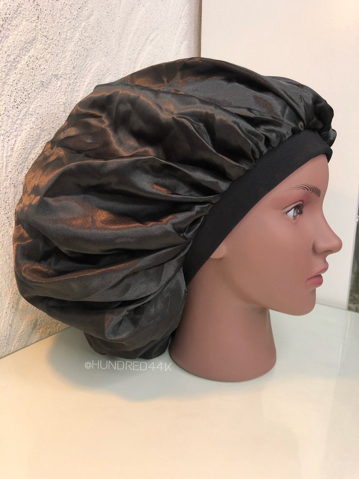 EXTRA LARGE BONNET- BLACK