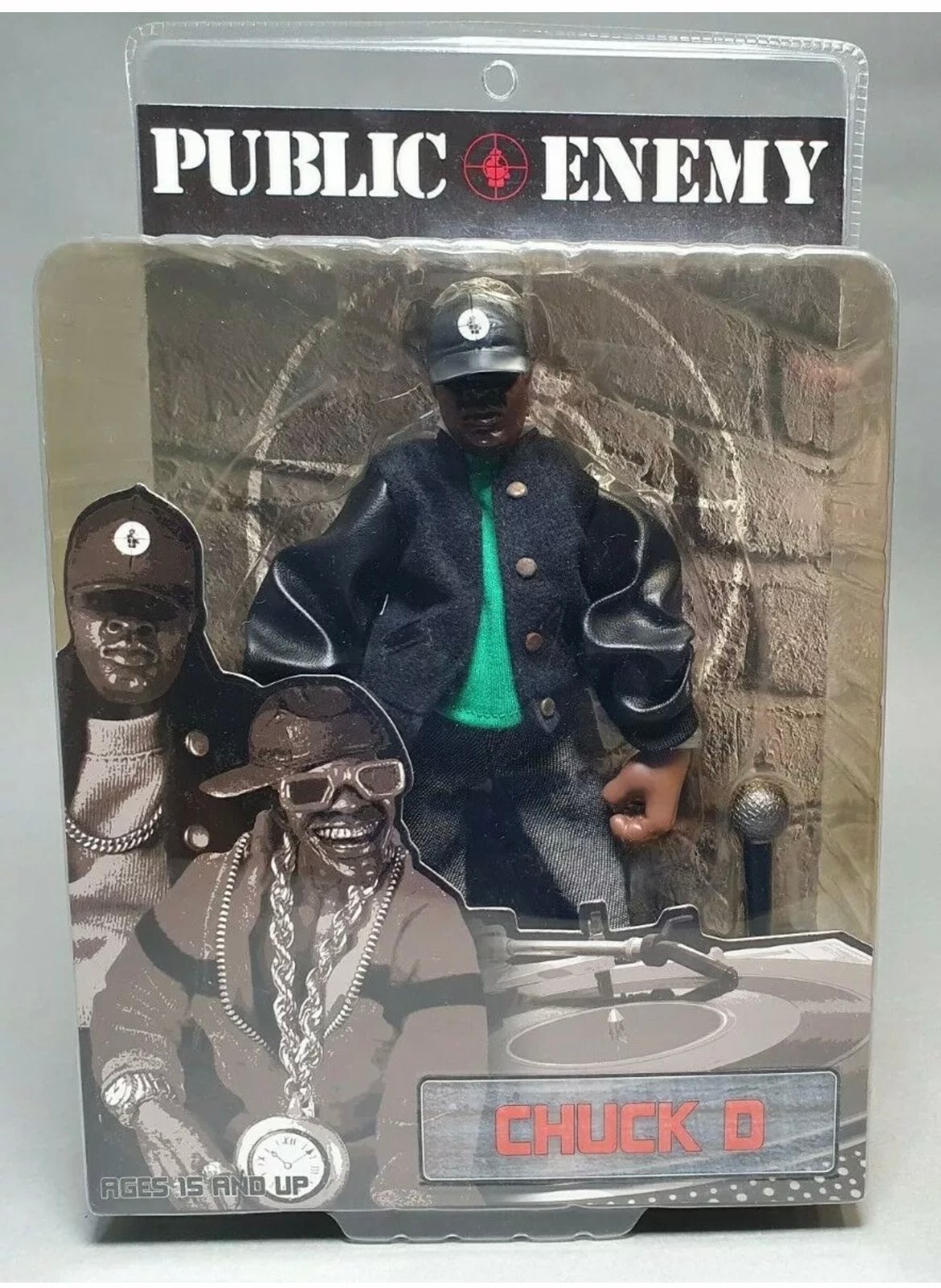 Public Enemy (Flavor Flav & Chuck D) Action Figure set - 2006