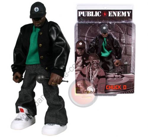 Public Enemy (Flavor Flav & Chuck D) Action Figure set - 2006