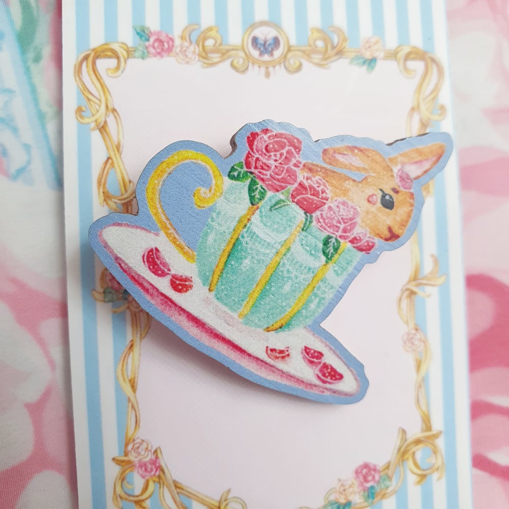 Image of Tiny Teacup Treats - Bonbon the Bunny