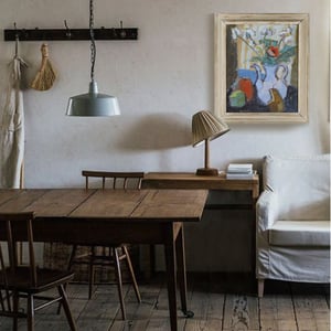 Image of Mid Century, Oil Painting, Still Life, Lennart Rosensohn, (1918-1994)