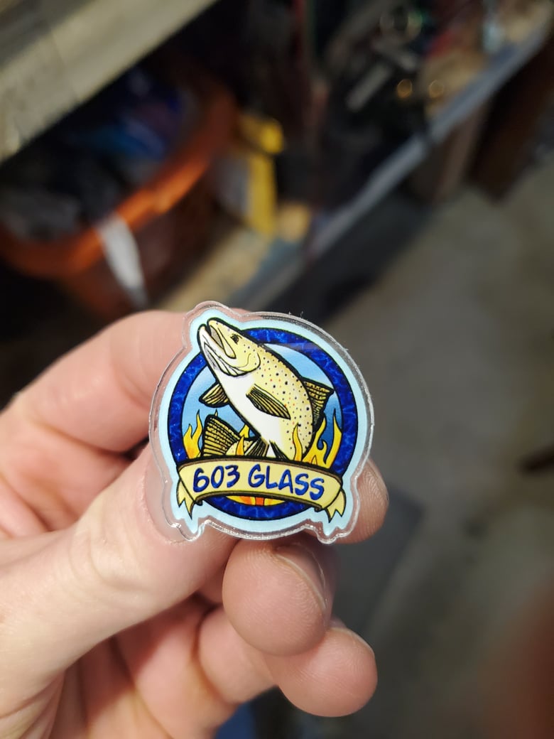 Image of Brown Trout Pin 