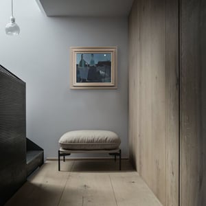 Image of Mid Century, Oil Painting, 'Two Woman,' Fabian Lundqvist