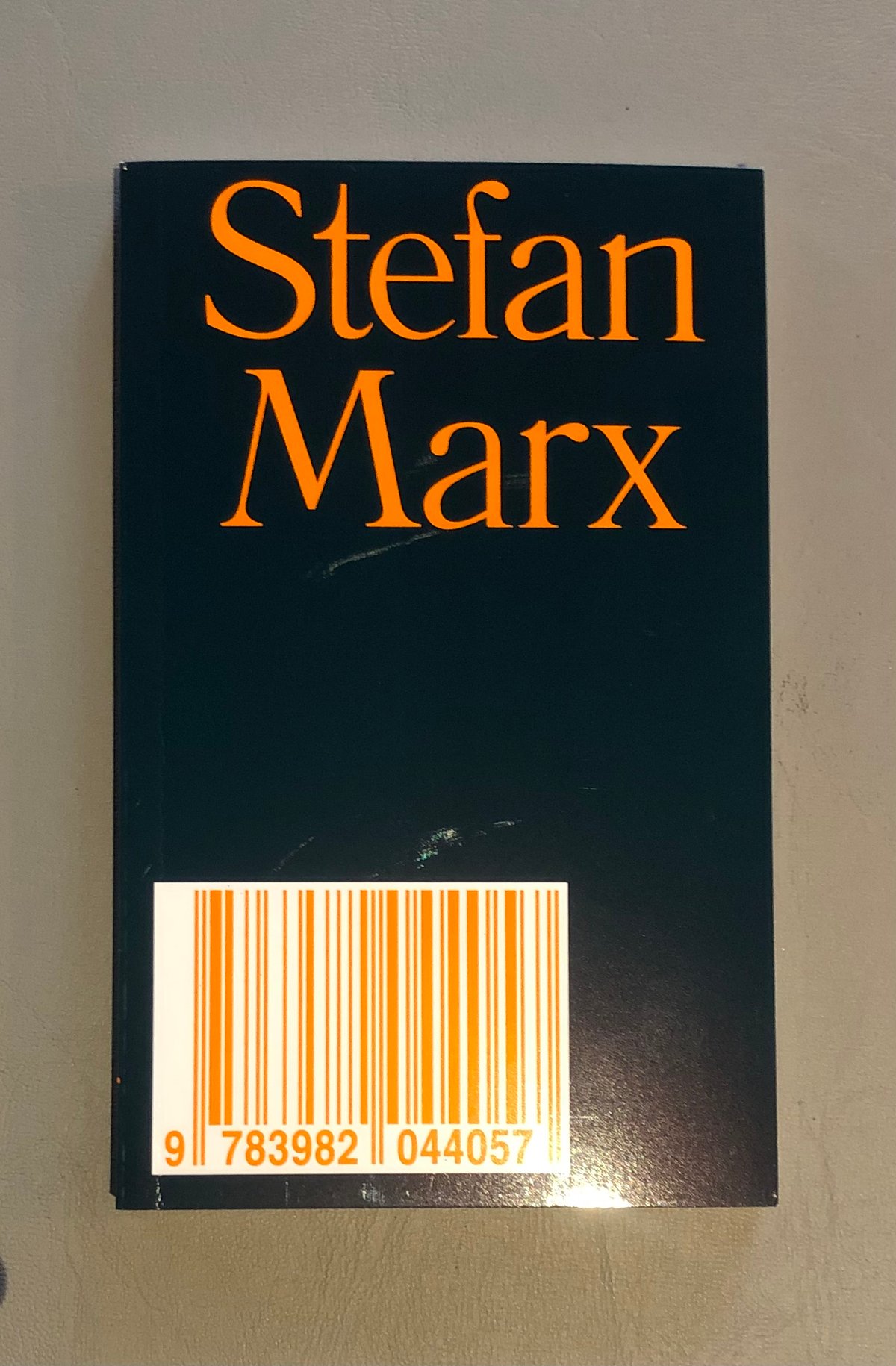 Image of Das Kapitel von Stefan Marx