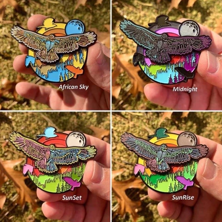 Two Layer Hawk, Ruler of the sky 4 pin set