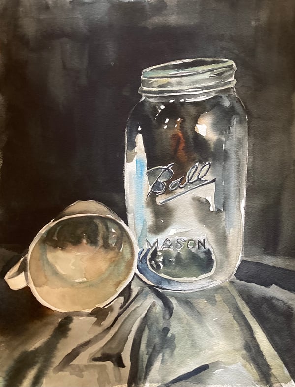 Image of Mason Jar Still Life 