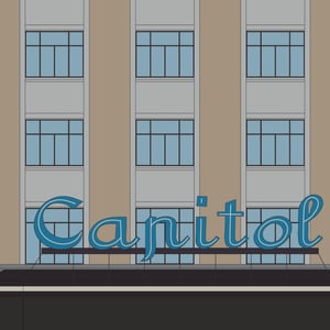 Edificio Carrión - Capitol (fondo color)