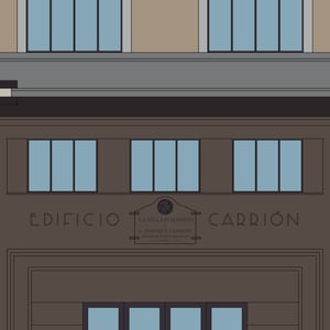 Edificio Carrión - Capitol (fondo color)