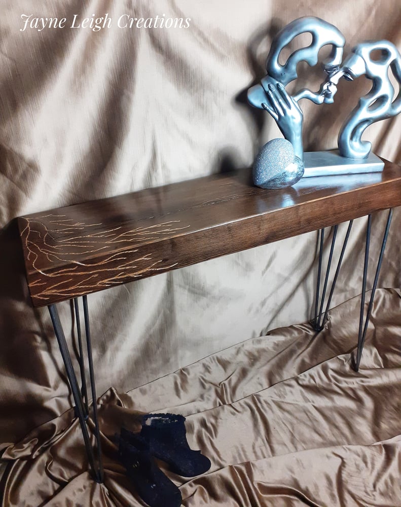 Image of Hand Made Console Table 