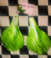 Image 3 of LETTUCE EARRINGS *FREE SHIPPING*