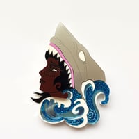 Image 1 of Woman of the Ocean Brooch - PRE-ORDER