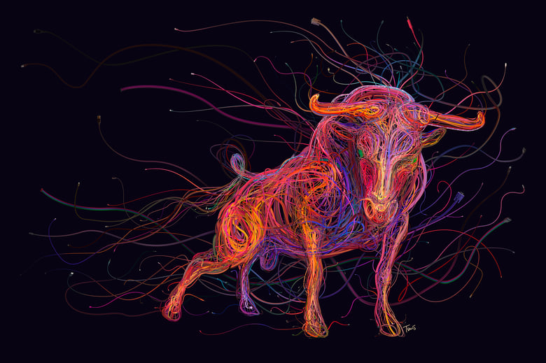 Image of The wired bull
