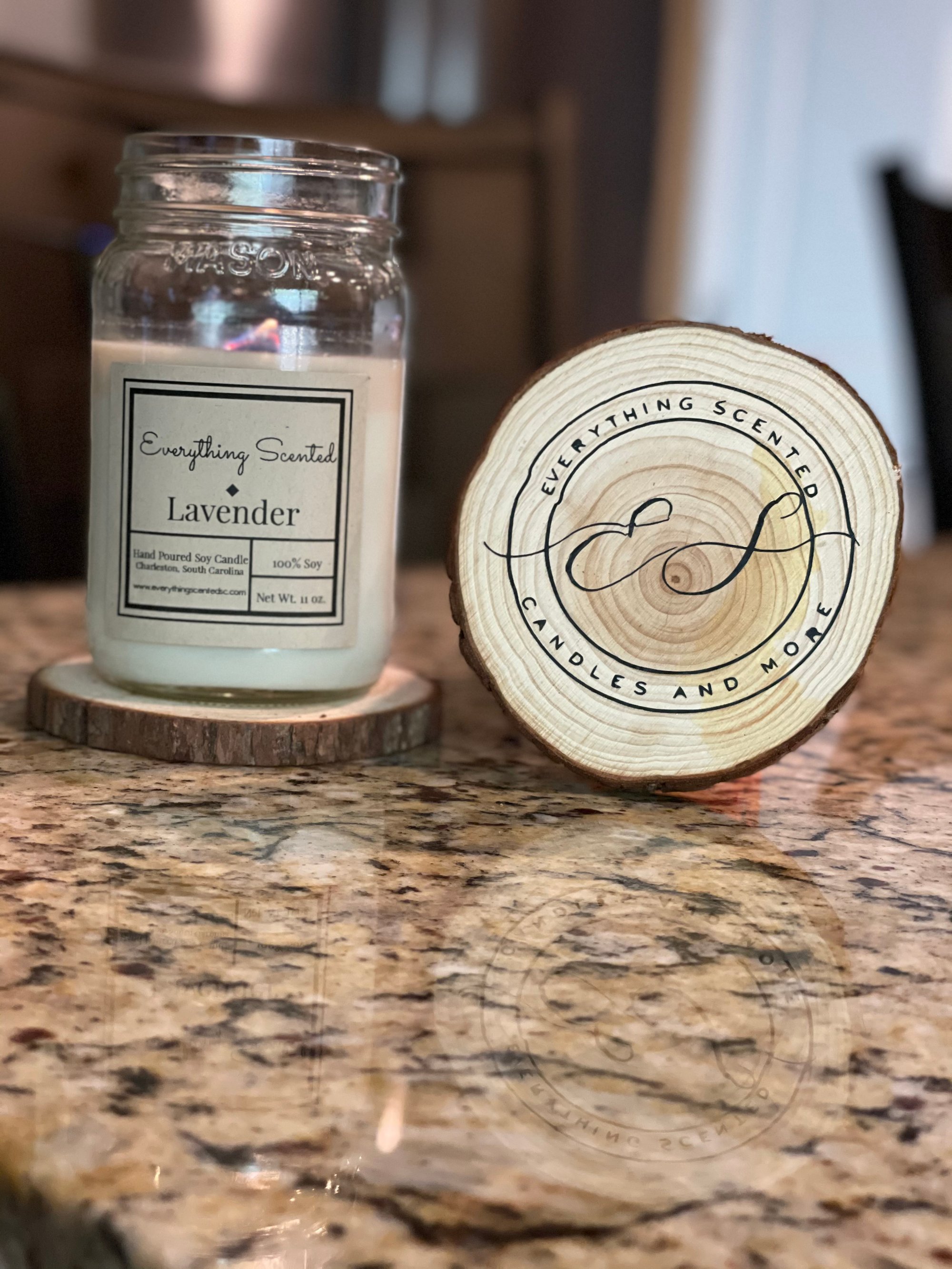 Image of Wood Wick Mason Jar Candle