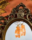 Image 3 of Gummy bear EARRINGS (glitter)