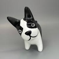 Image 3 of Boston Terrier Art Figurine "Clever"