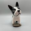 Boston Terrier Art Figurine "Clever"