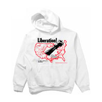 14oz A FREE PEOPLE'S Liberation White Hoodie