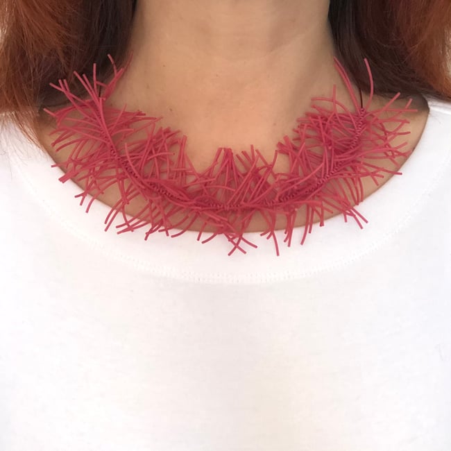 Collana Spinoza Coral 