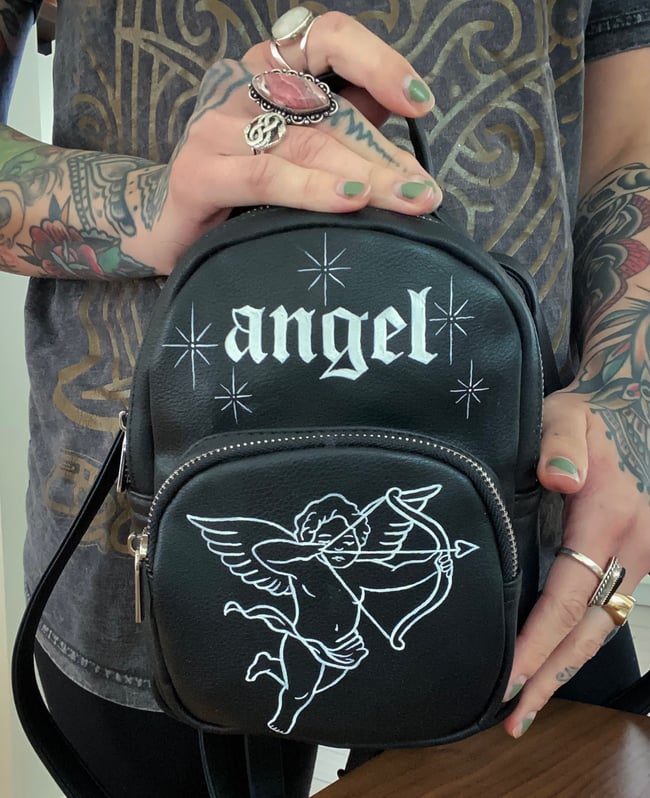 Angel convertible mini backpack