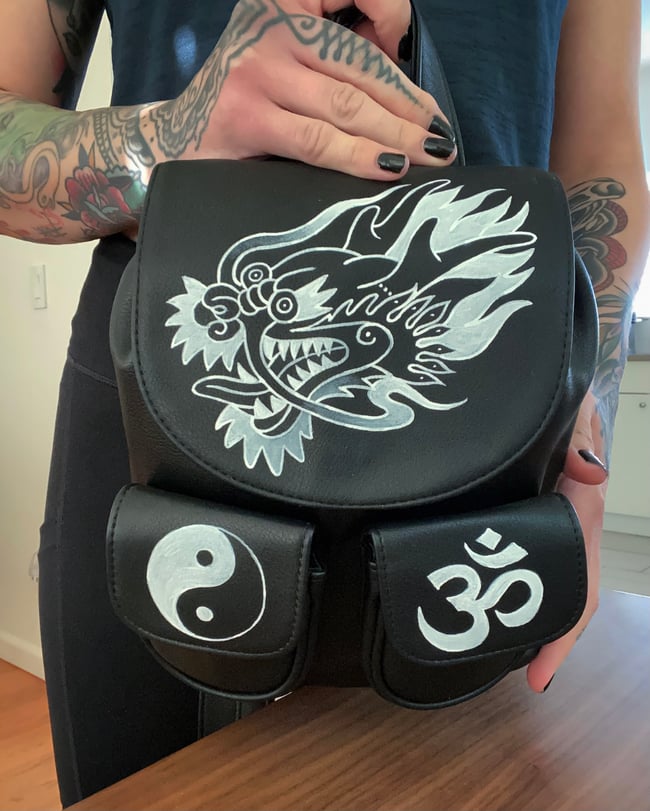 Dragon mini backpack