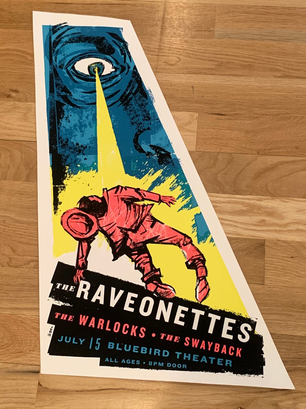 The Ravonettes Silkscreen Concert Poster 