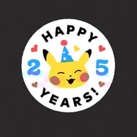 Image 2 of 25th year anniversary sticker