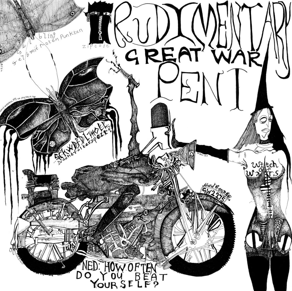 Image of RUDIMENTARY PENI - Great War LP